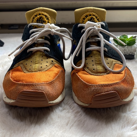 Nike Air Hurache ACG Campfire Orange Blue Gold Size Women’s US 8.5 EU 40 - Picture 3 of 15